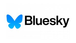 Bluesky social media logo
