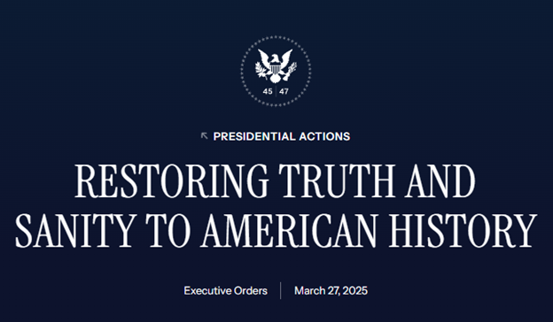 eo restoring truth and sanity to american history
