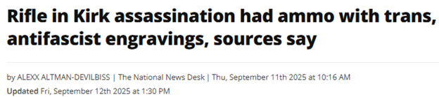 kirk bullet casing rumors