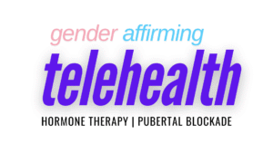 gender affirming telehealth logo