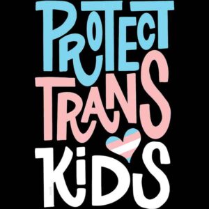 protect trans kids poster image